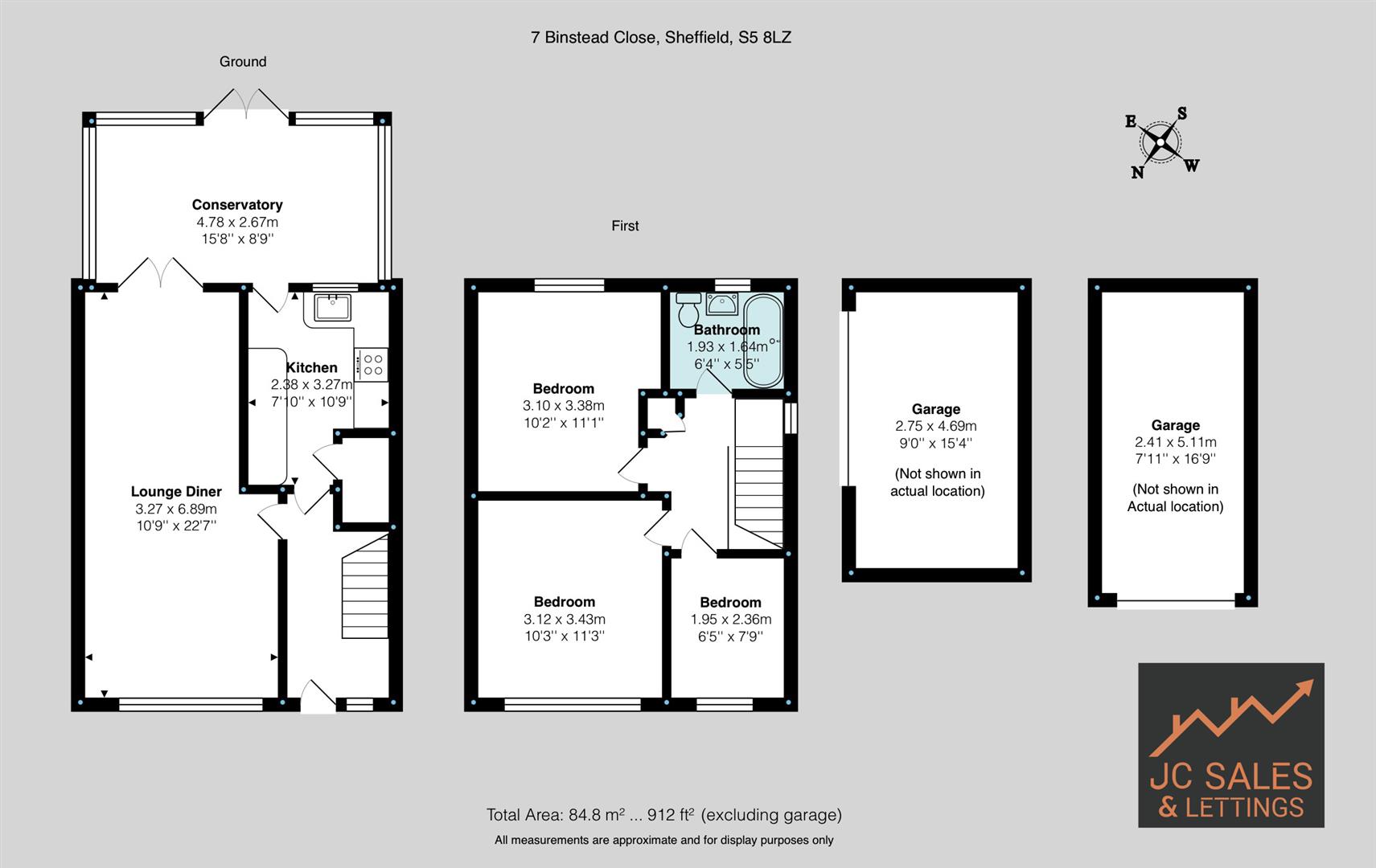 Binsted Close, Sheffield Floorplan